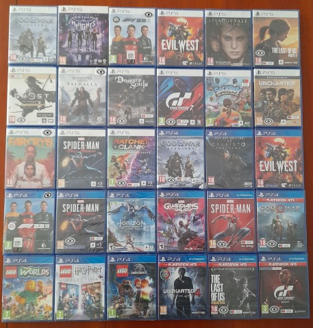 Venda Jogos de ps4 e ps5