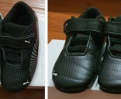 A venda Ténis Puma Tamanho 25 Europa, usado poucas vezes