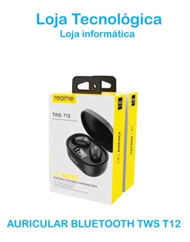 Venda Auriculares bluetooth TWS T12