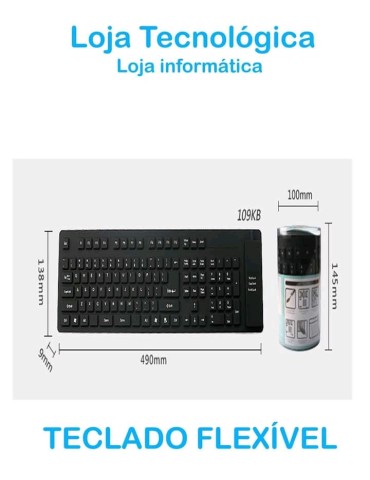 Venda Teclado flexível
