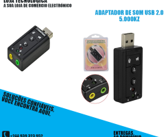 A venda Adaptador de som USB 2.0