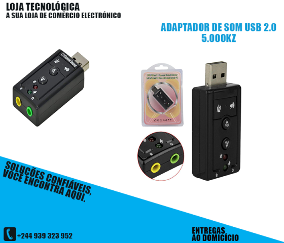 Venda Adaptador de som USB 2.0