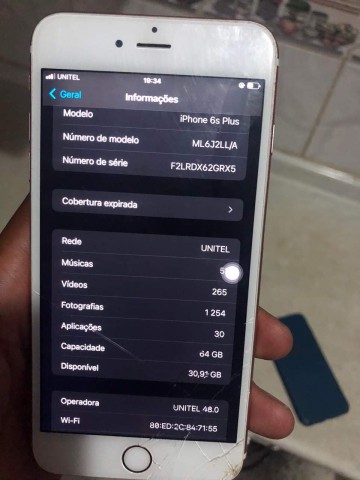 Venda IPhone 6s Plus 64GB