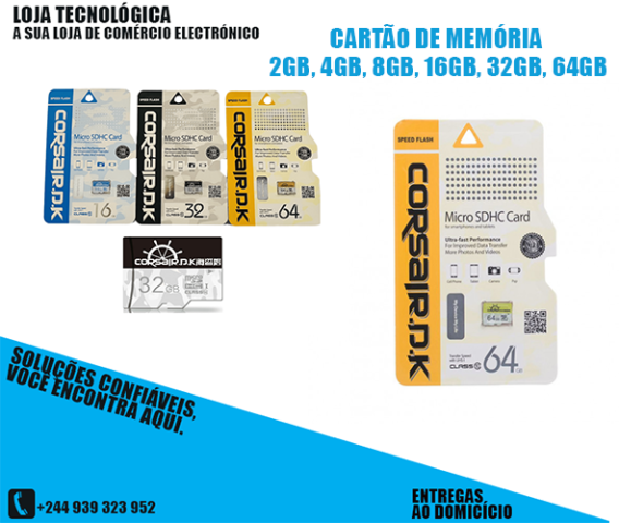 Venda CARTÕES DE MEMÓRIA