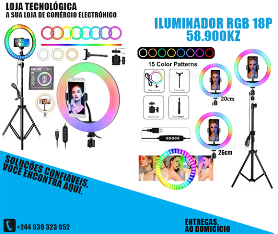 Venda ILUMINADOR RGB 18 POLEGADAS