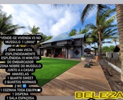 A venda Vivenda V3 na Ilha do Mussulo 1a Linha