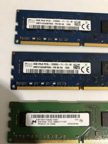 Venda Memórias RAM 4GB/8GB/16GB DDR3 e DDR4 desktop e laptop a bom preço