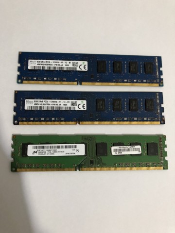 Venda Memórias RAM 4GB/8GB/16GB DDR3 e DDR4 desktop e laptop a bom preço