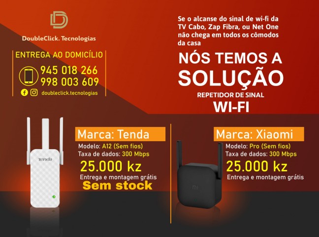 Venda REPETIDOR DE SINAL WI-FI XIAOMI