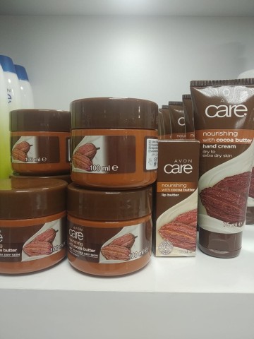 Venda Conjunto creme corporal Avon Care manteiga de cacau