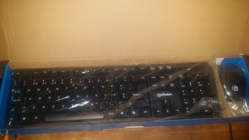 Venda Teclado e Mouse Sem fio #Manhattan