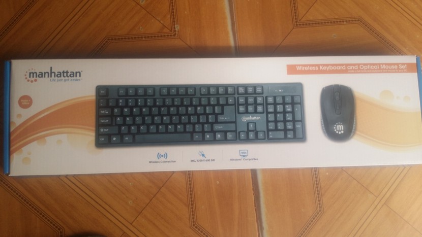 Venda Teclado e Mouse Sem fio #Manhattan