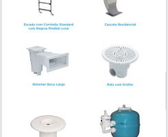 A venda Produtos e materiais de Qualidade pra piscina