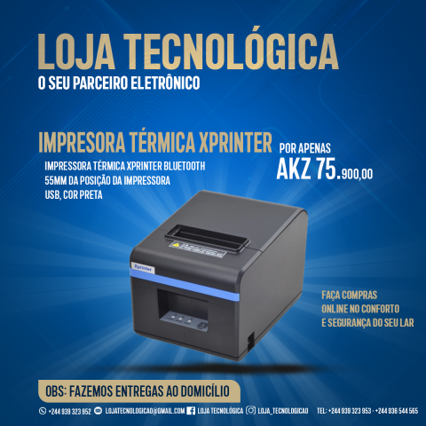 Venda Impressora Térmica Xprinter Bluetooth