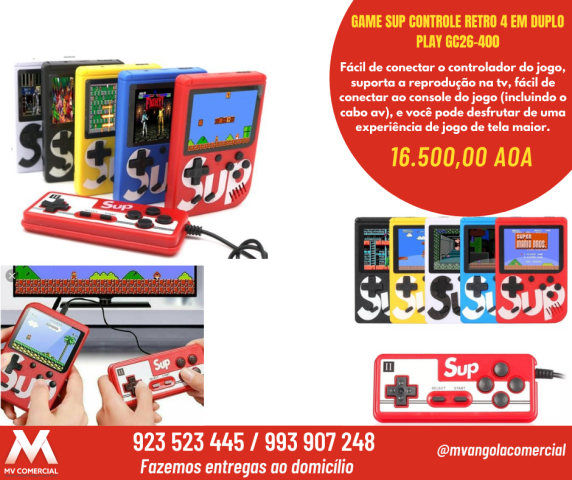 Venda Game SUP Retro Clássico - com 400 jogos na memória