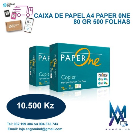 Venda CAIXA DE PAPEL A4 l Liga: Unitel: 932 199 304 | Movicel: 994 675 743 | Africell: 953 804 466