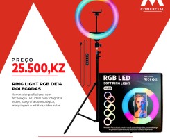 A venda RING LIGHT RGB DE14 POLEGADAS