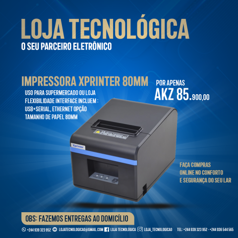 Venda IMPRESSORA TÉRMICA 80MM