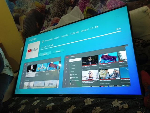 Venda TV Smart LG de 65 polegadas nova na caixa já com vários app