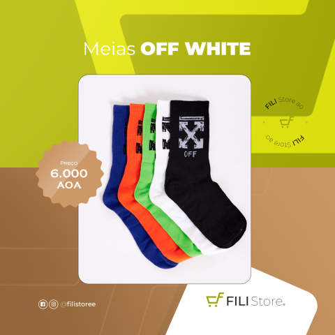 Venda Meia Off White