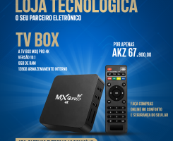 A venda TV BOX 128GB RAM 8