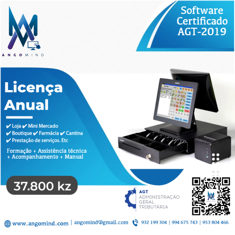 Venda Software de gestão de facturação e stock
