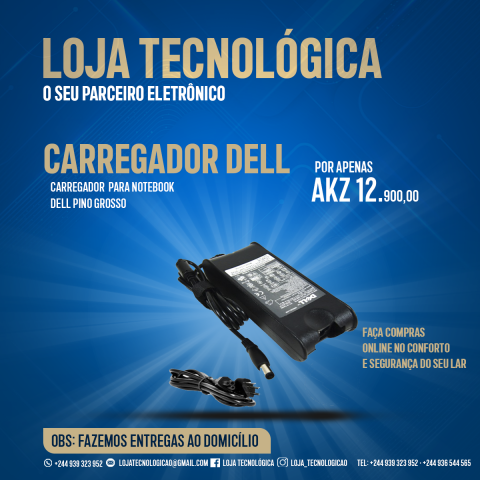 Venda CARREGADOR DELL