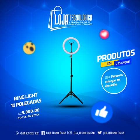 Venda RING LIGHT 10 POLEGADAS