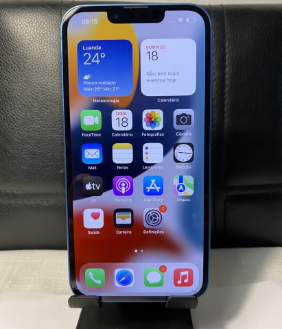 Venda IPhone 13 Azul 128GB usado em excelente estado