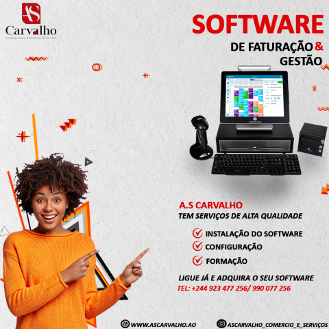 Venda Software de Faturação e Gestão