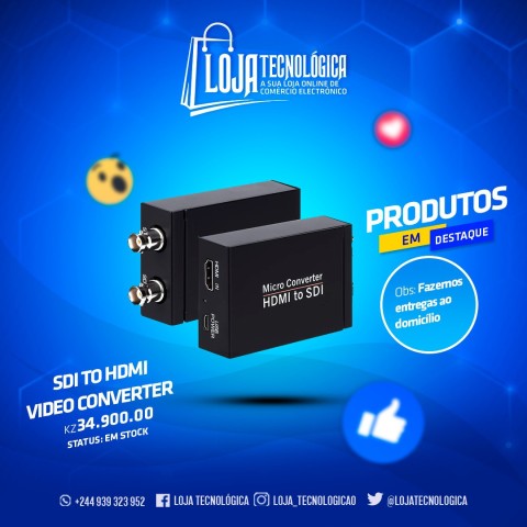 Venda ADAPTADOR SDI TO HDMI