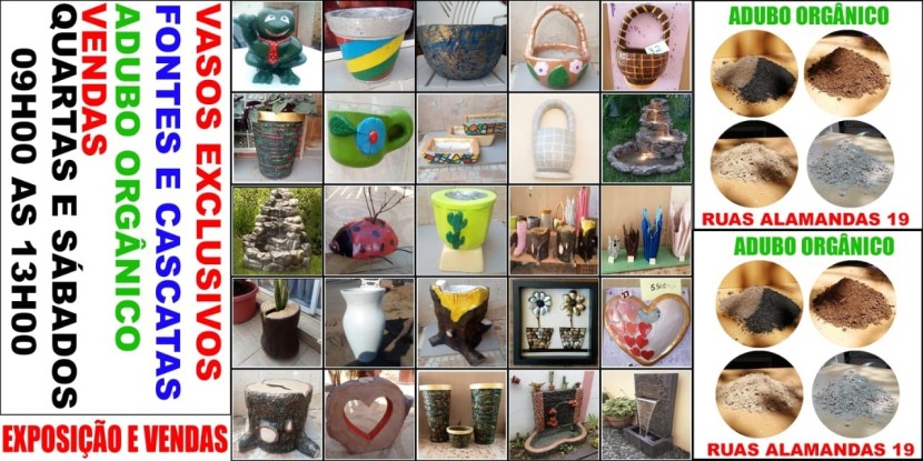 Venda Vasos artesanais