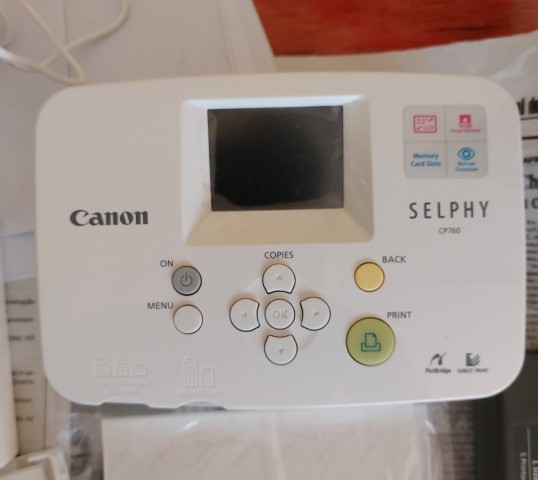Venda Impresora canon selphy cp760