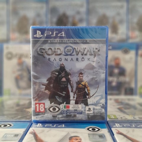 Venda God of war Ragnarok ps4 em português