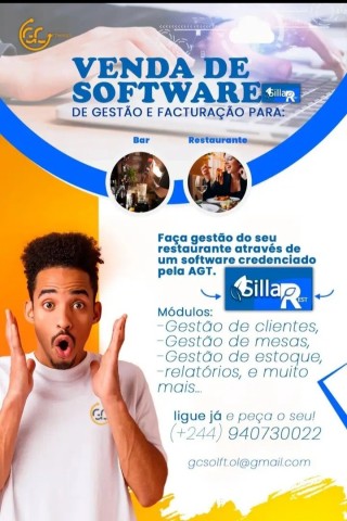 Venda Software de gestão Restaurantes