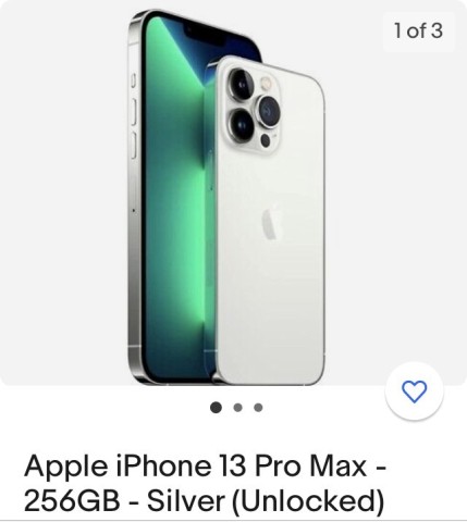 Venda IPhone 13 pro Max-256GB
