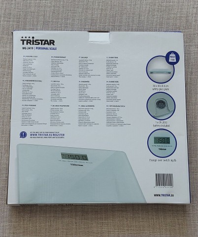 Venda Balança Pessoal Tristar WG-2419