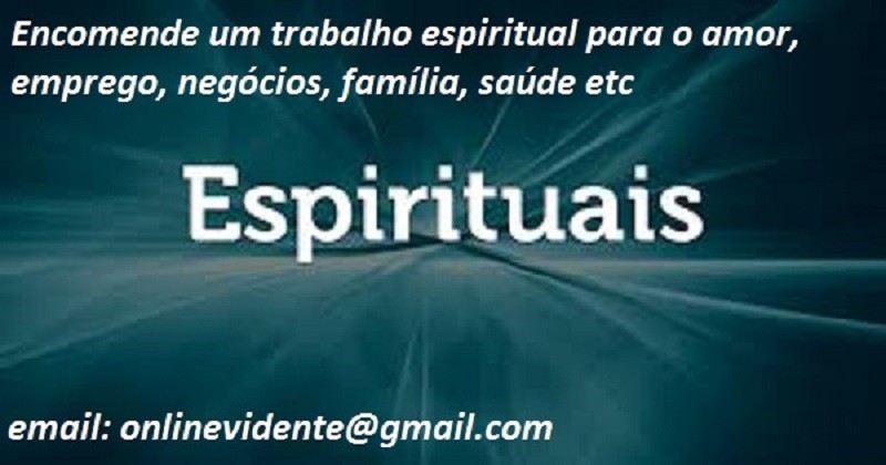 Venda Trabalhos e consultas espirituais