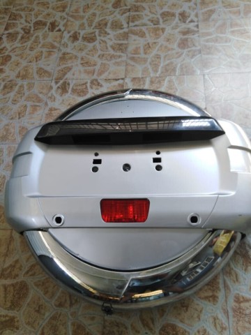 Venda *SUPORTE DE PNEU DE SOCORRO DE PAJERO COM O PARA-CHOQUE* *COR:CINZA* *NOVO* *PREÇO: 200 MIL NEGOCIÁVEL*