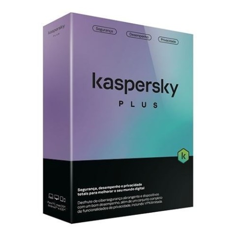 Venda Antivirus Kaspersky Plus 1 Dispositivo / 1 ano