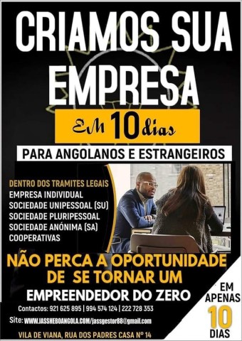Venda Consultoria em Constituição de Empresas