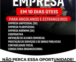 A venda Criação de Empresas e Obtenção de Todo Tipo de Alvará e Licenças