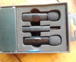 A venda Microfone de Lapela