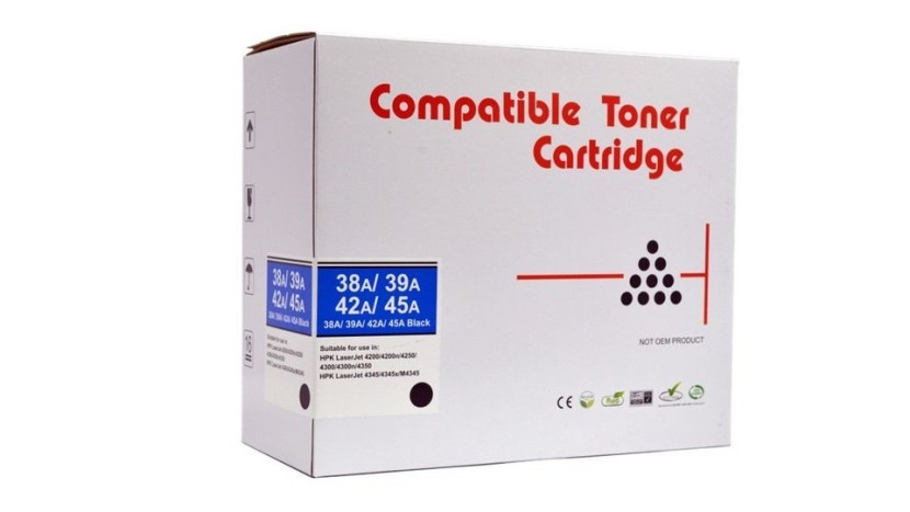 Venda Toner HP 38A / 39A / 42A / 45A Compatível Q5942A / Q1338A / Q1339A / Q5945A