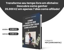 A venda Como fazer 35.000 KZ em 7 dias