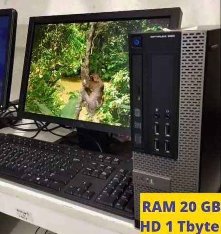 Venda Computador de Mesa Dell Optiplex 9020 core i7 RAM 20GB HD 1 Terá byte disponível