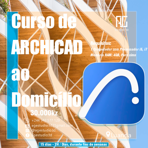 Venda Curso de Sketchup, Lumion e Archicad