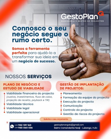 Venda Plano de negócio e estudo de viabilidade