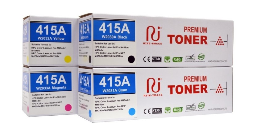Venda Toner HP 415A / 415X Compatível W2030A / W2031A / W2032A / W2033A
