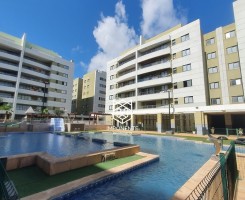 A venda Excelente apartamento T2 dos maiores, mobiliado, no Condomínio Clássic...